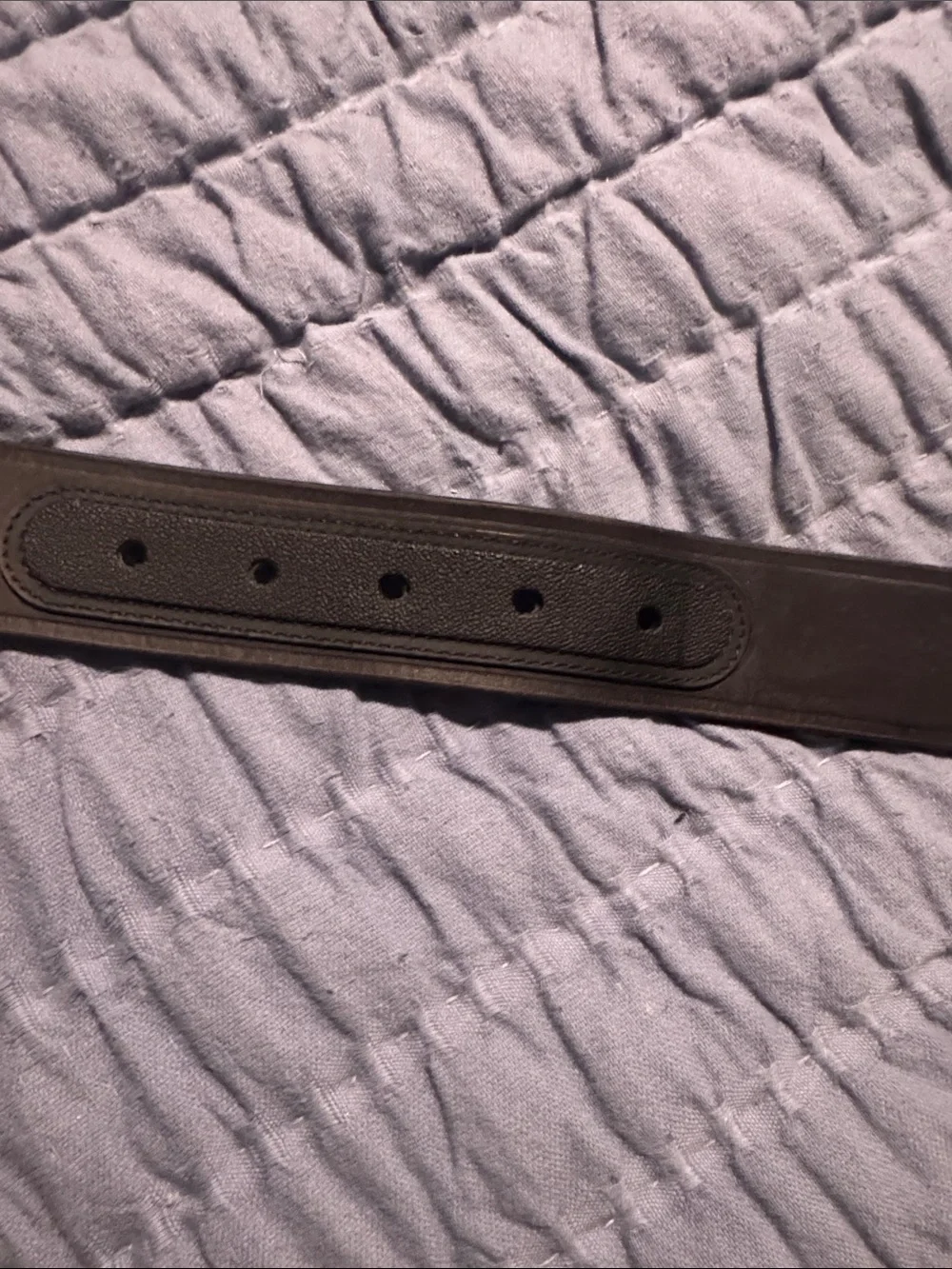 Men's Red Wing Black Leather Belt Sz 38